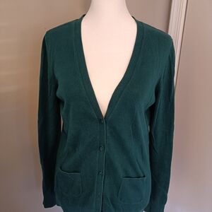 LOFT Forest Green Women's Cardigan